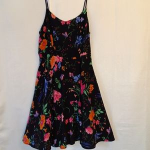Old Navy black spaghetti string summer dress